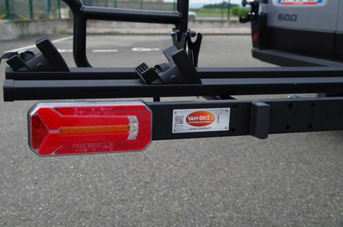 Porte-vélos pivotant pour fourgons VAN-BIKE 2 Porte-vélos pivotant pour fourgons VAN-BIKE 2