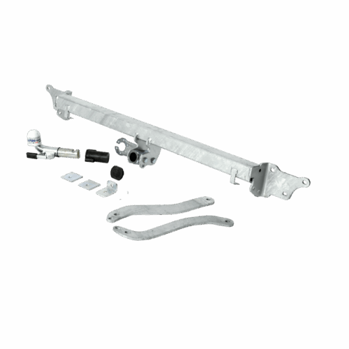 Attelage pour fourgon avec boule démontable