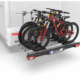 Porte-vélos pour camping-car Vario avec 4 vélos installés