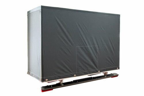 Bikey motorhome bike carrier with closed cover