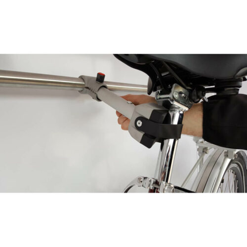 Support arm for securing bicycles in the Cargo Box 3XL