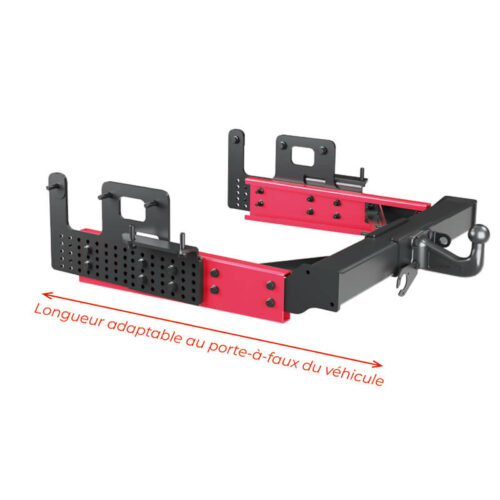 Anhängerkupplung für Renault Master 4 XDD Anhängerkupplung für Renault Master 4 XDD mit an den Fahrzeugüberhang anpassbarer Länge