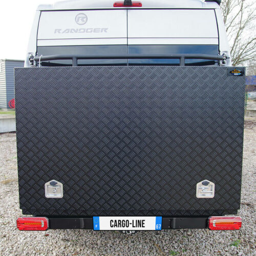 Grand coffre de chargement Cargo-Line pour porte-charges Adventure Rack