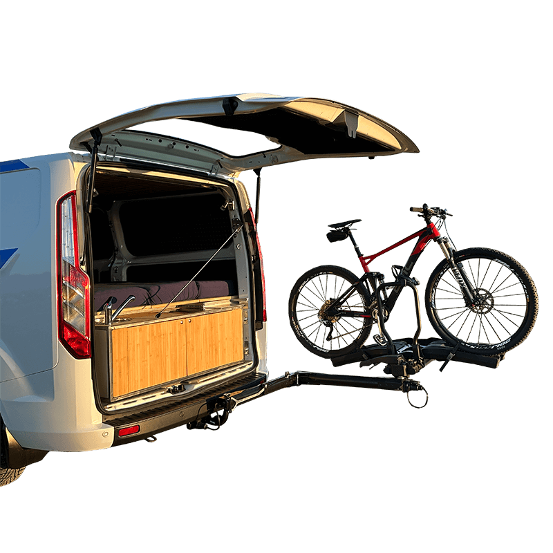 SpaceMaker-bras-pivotant Bras pivotant pour porte-vélos sur boule d’attelage SpaceMaker