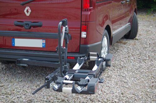 Bras pivotant pour porte-vélos sur boule d’attelage Swing-Flex