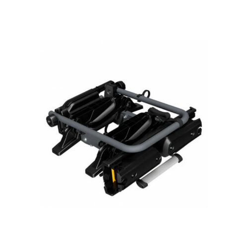 Porte-vélo sur boule d'attelage pour Fourgons Renault Trafic 3 Porte-vélo sur boule d'attelage pour Fourgons Renault Trafic 3 replié