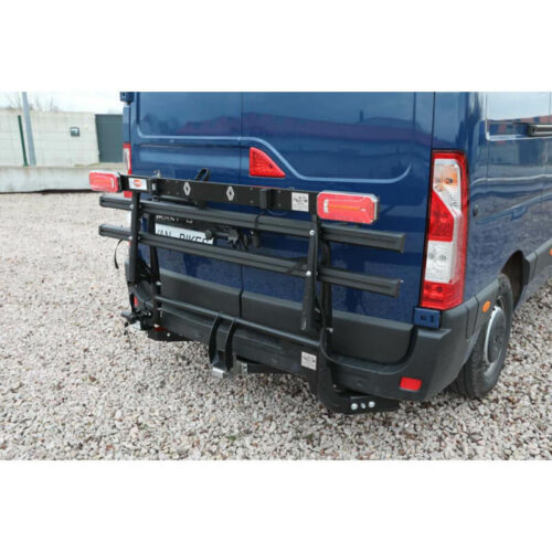 Porte-vélos VAN-BIKE 3 pour Renault Master replié