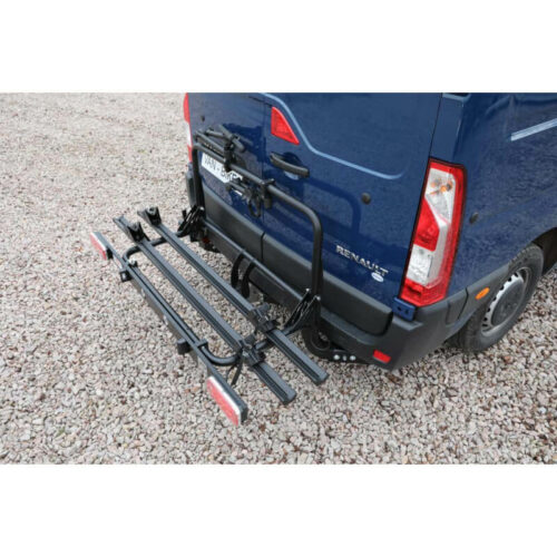 Porte-vélos VAN-BIKE 3 pour Renault Master ouvert