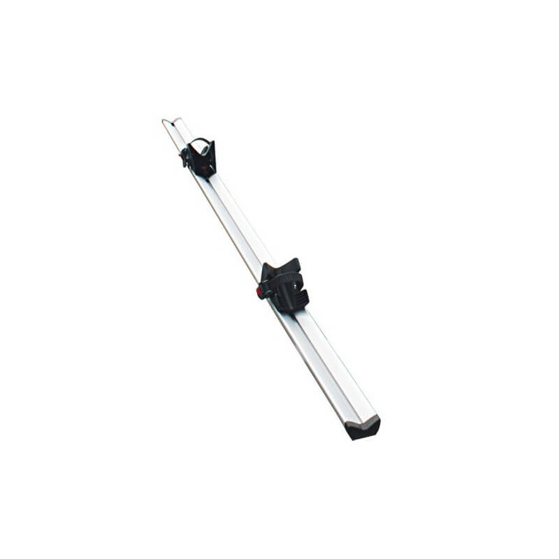 Rail vélo avec cales-roues à cliquet