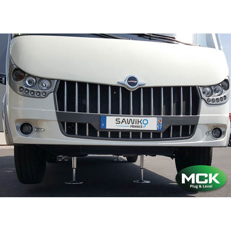 Vérins hydrauliques Plug & Level pour châssis AL-KO