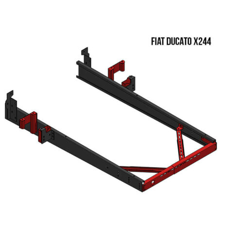 Rallonge de châssis Fiat Ducato X244 pour porte-moto et vélos